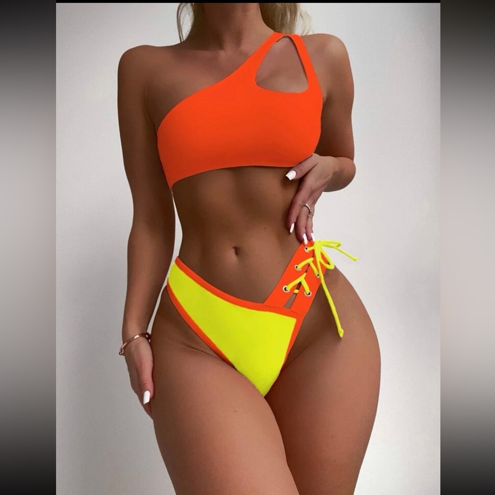 High waist bikini